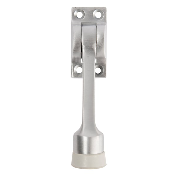 Brinks Commercial Brinks Brass Satin Chrome Kick-Down Door Holder Mounts to door 1 in. BC41009 - main